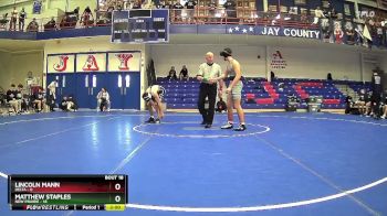 165 lbs Semis & Wb (16 Team) - Lincoln Mann, Delta vs Matthew Staples, New Prairie