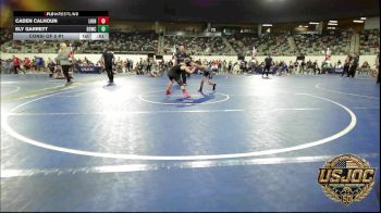 85 lbs Consi Of 8 #1 - Caden Calhoun, Lions Wrestling Academy vs Ely Garrett, D3 Wrestling Cluib