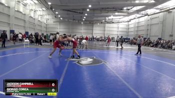 184 lbs Cons. Round 4 - Giorgio Corica, Stevens Tech vs Jackson Campbell, Cortland State
