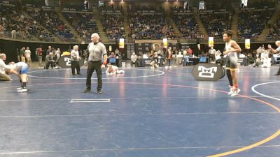 105 lbs Round Of 32 - Angel Flanagan, Carlynton vs Isaak King, Fort LeBoeuf