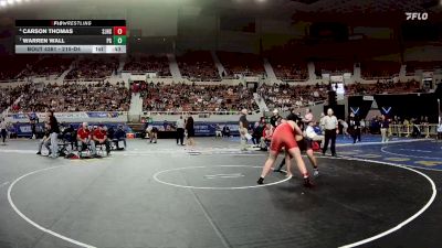 215-D4 Cons. Semi - Carson Thomas, St. Johns High School vs Warren Wall, Page High School