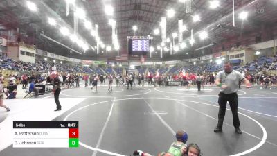 54 lbs Quarterfinal - Annalise Patterson, Duran Elite vs Owen Johnson, Gering WC