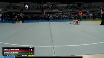 60 lbs Semis (4 Team) - Cal Satterstrom, Rocori vs Jaxx Dahlheimer, Brainerd/Pillager