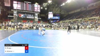 112 lbs Rnd Of 128 - Gigi Bragg, Michigan vs Audrey Scherer, Missouri