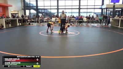 B-19 lbs Quarterfinal - Walker Havlik, Hammerin Hawks vs Kaine Germaine, Vinton Shellsburg