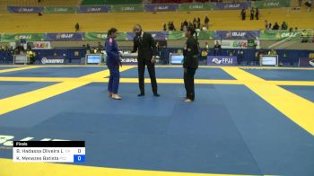 Bianca Hadassa Oliveira Lopes vs Karolina Menezes Batista 2025 Kids Brasilieros