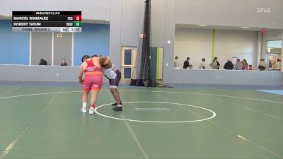 285 lbs Cons. Round 2 - Marcel Gonzalez, Pratt Community College vs Robert Tatum, Colby Community College