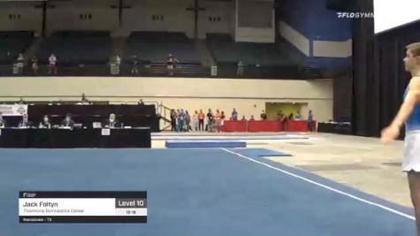Jack Foltyn - Floor, Thorntons Gymnastics Center - 2021 USA Gymnastics Development Program National Championships