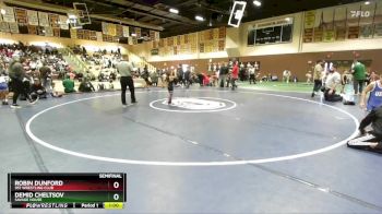 49 lbs Semifinal - Demid Cheltsov, Savage House vs Robin Dunford, 951 Wrestling Club