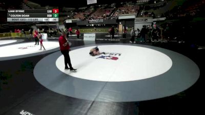 113 lbs Cons. Rd Of 16 - Colton Doan, Bay Island Grapplers Wrestling Club vs Liam Byrne, St. John Bosco High School Wrestling
