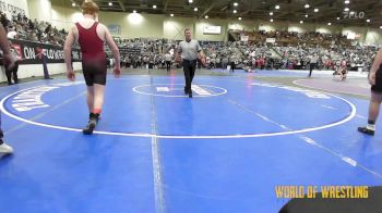 145 lbs Consi Of 8 #1 - Carter Lodin, Eagle Peak Wrestling vs Kross Perkins, Dark Cloud Wrestling Club