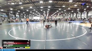 64 lbs Rd# 9- 2:15pm Saturday Final Pool - Isaac Hierro, Minion Green vs Axel Stravlo, Oklahoma Outlaws Red