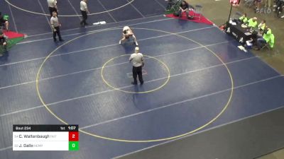 96 lbs Round Of 32 - Clayton Waltenbaugh, Faith Christian Academy vs Joey Gallo, Hempfield