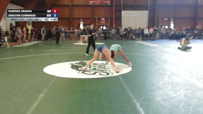 128A lbs Rr Rnd 3 - Vanessa Segura, Empire vs Ashlynn Cummings, Southside