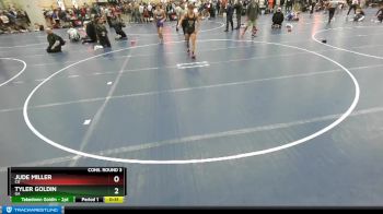 138 lbs Cons. Round 3 - Tyler Goldin, GA vs Jude Miller, CO