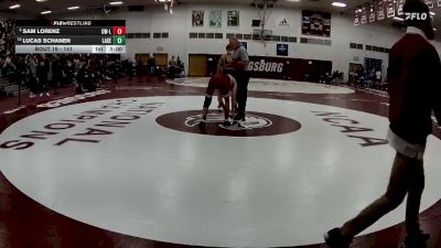 141 lbs Champ. Round 1 - Lucas Schanen, Lakeland vs Sam Lorenz, Wisconsin-La Crosse