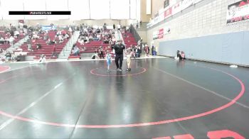 41-44 lbs Round 2 - Ledger Reid, East Idaho Elite Wrestling Club vs Santiago Valencia, Idaho
