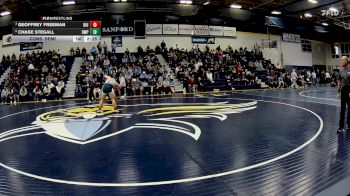 197 lbs Cons. Semi - Chase Stegall, Wisconsin-Parkside vs Geoffrey Freeman, Upper Iowa