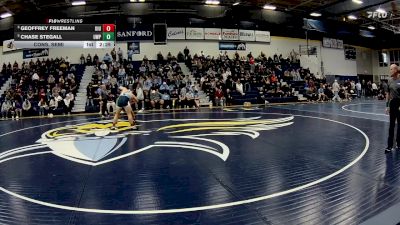 197 lbs Cons. Semi - Chase Stegall, Wisconsin-Parkside vs Geoffrey Freeman, Upper Iowa