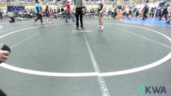 67 lbs Consi Of 8 #2 - Titan Hendren, Pawhuska Elks Takedown vs Hayden Hayes, Weatherford Youth Wrestling