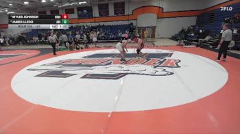 197 lbs 5th Place Match - James Lledo, Arcadia vs Myles Johnson, Ohio Northern