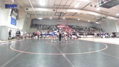 150 lbs Semifinal - Levi Simpson, Cushing High School vs Zane Swafford, Berryhill High School