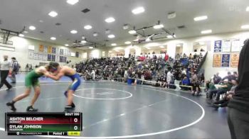 138 lbs Cons. Round 3 - Dylan Johnson, Moorpark vs Ashton Belcher, Nordoff