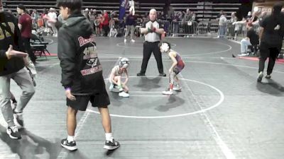 50 lbs Round Of 32 - Zeke Fellona, Paranto/UDT vs Rocco Werner, Iron Horse