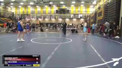 119 lbs Round 3 - Hayden Hutt, Moen Wrestling Academy vs Eli McCleish, Iowa