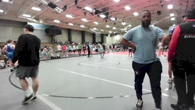 126 lbs 5th Place - Tahir Charles, Brookwood Bronco Wrestling Club vs Joseph Bazan, Teknique Wrestling
