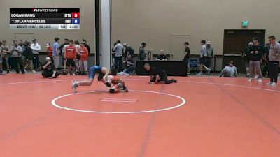 88 lbs Champ. Rd Of 16 - Logan Rang, Steller Trained vs Dylan Verceles, Headhunters Wrestling Club