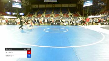 106 lbs Rnd Of 64 - Wyatt Lees, Michigan vs Colston Parks, Missouri