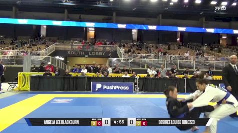 Desiree Louise Colozzo vs Angela Lee Blackburn 2025 Pan Jiu Jitsu IBJJF Championship