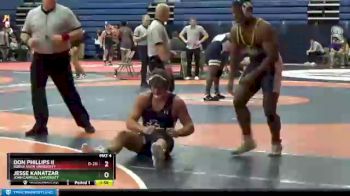 197 lbs Quarterfinal - Don Phillips II, Buena Vista University vs Jesse Kanatzar, John Carroll University