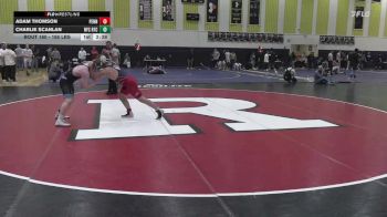 165 lbs Consi Of 8 #1 - Adam Thomson, Penn vs Charlie Scanlan, New York City Regional Training Center