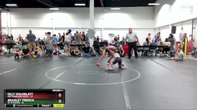 80 lbs Round 4 (6 Team) - Olly Goldblatt, Mat Warriors White vs Bradley French, 84 Athletes