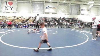 62 lbs Quarterfinal - Chase Simonton, B2 Wrestling Academy vs Nolan McGibbon, Malone Wrestling Club