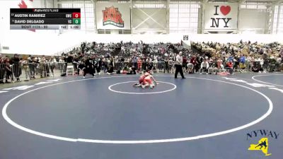 90 lbs Champ. Round 2 - David Delgado, VHW Club vs Austin Ramirez, Geneva Wrestling Club