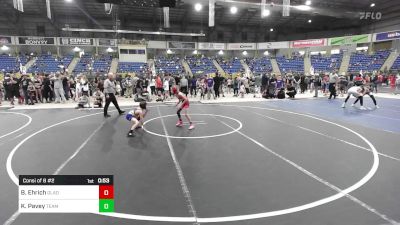 65 lbs Consi Of 8 #2 - Barrett Ehrich, Gladiator Wr Ac vs Kayson Pavey, Team Garcia WC