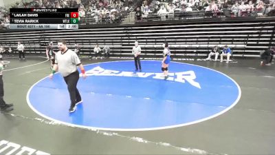 6A 190 lbs Semifinal - Tevia Rarick, Westlake vs Lailah Davis, Fremont