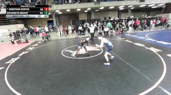 132 lbs Cons. Semi - Jonathan Kopcio, Unattached vs Housseyn Ndiaye, Moline