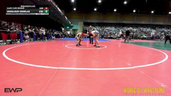 195 lbs Quarterfinal - Clayton Biggs, Lassen vs Akhilleus Ornelas, Atwater Wrestling