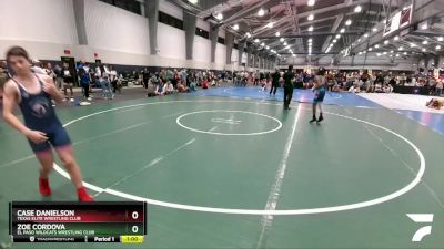 100 lbs Semifinal - Amir Jones, Sentinels Wrestling Academy vs Clay Slack, Armstrong County Wrestling Academy