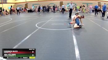 96 lbs Round 5 (10 Team) - Dominick Bucci, Buxton vs Ben Holober, Virginia Patriots