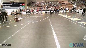 80 lbs Consolation - Owen Schiltz, Verdigris Youth Wrestling vs Iver Garcia, Wagoner Takedown Club