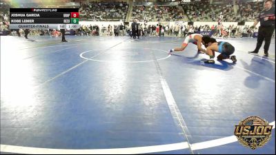 126 lbs Quarterfinal - Joshua Garcia, Grapevine Grapplers vs Kobe Lemer, ReZults Wrestling