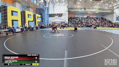 175 lbs Cons. Round 3 - Carter Boyd, Middletown vs Brian Seward, Milford Senior