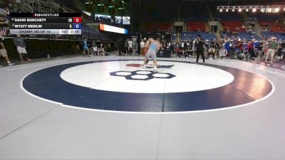 157 lbs Champ. Rd Of 16 - David Burchett, CO vs Wyatt Medlin, IL