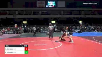 101 lbs 2nd Place - Alicia Serratos, Reign WC vs Lorianna Piestewa, Stare And Stripes WC