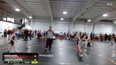 75 lbs Cons. Round 1 - Liam Oliver, The Storm Wrestling Center vs Aria Bushaw, Carolina Reapers